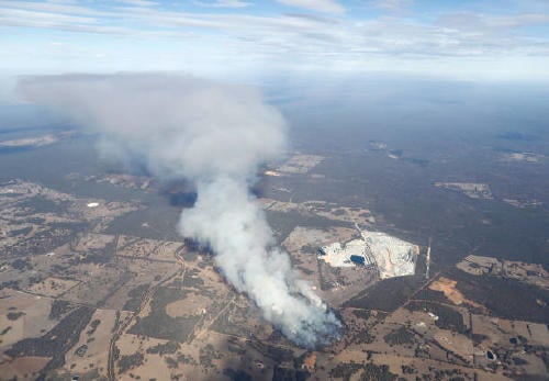 A fire from the sky A fire from the sky