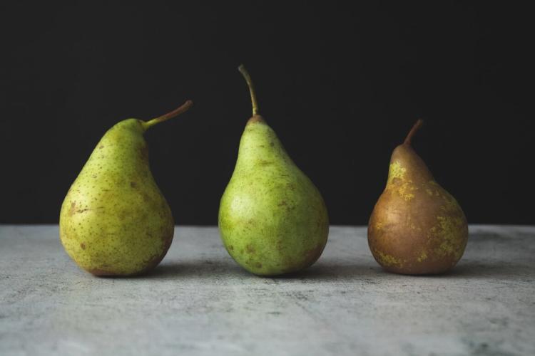 three pears