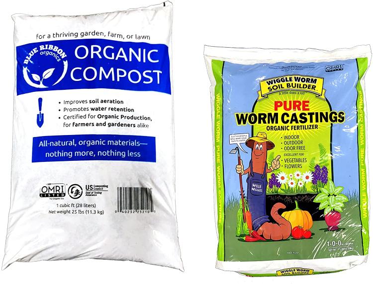 91pZMqHPfWL._AC_SL1500_ Organic compost and worm casting combo.