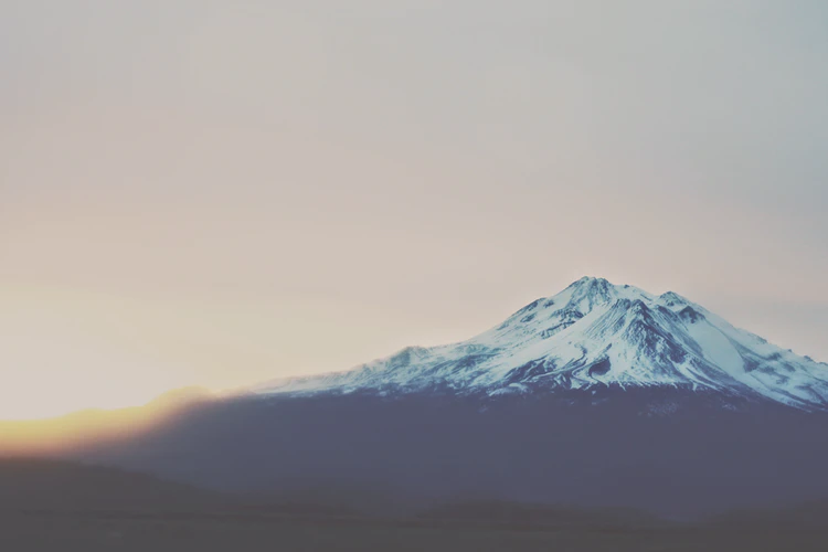 Mount Shasta Mount Shasta, California during sunset