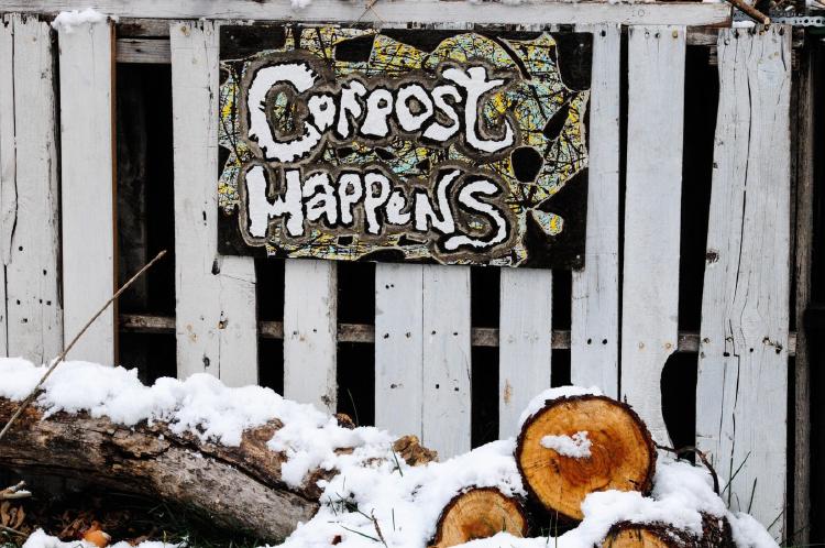 Compost happens sign